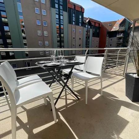 Groot Terras I Luxe I Tot 4 Personen I 50m De Dijk I Nieuwpoort-bad Apartment Nieuwpoort
